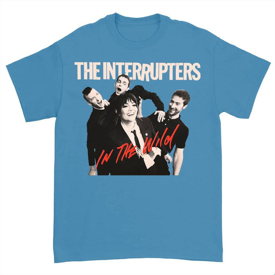 The Interrupters - In The Wild Cover T-Shirt (Sapphire)