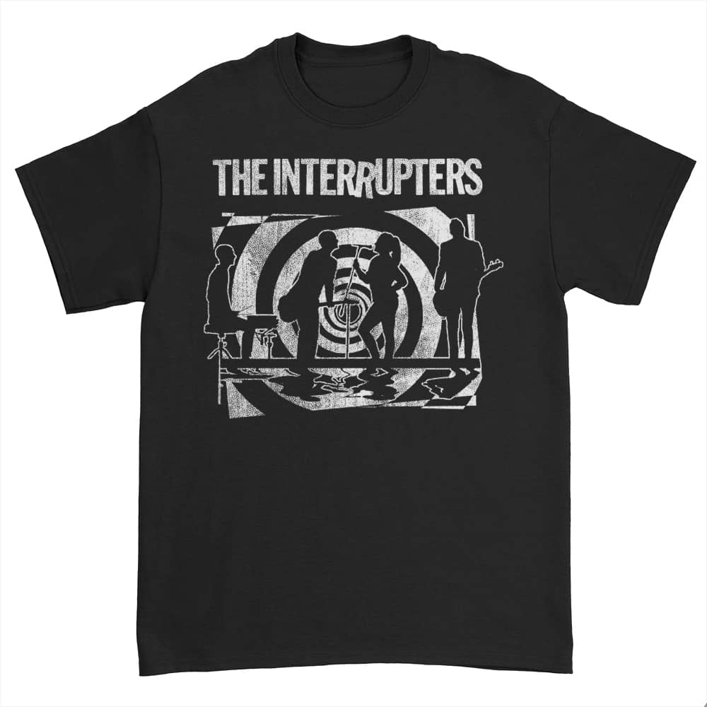 The Interrupters (インターラプターズ) -Psych Tシャツ (ブラック)