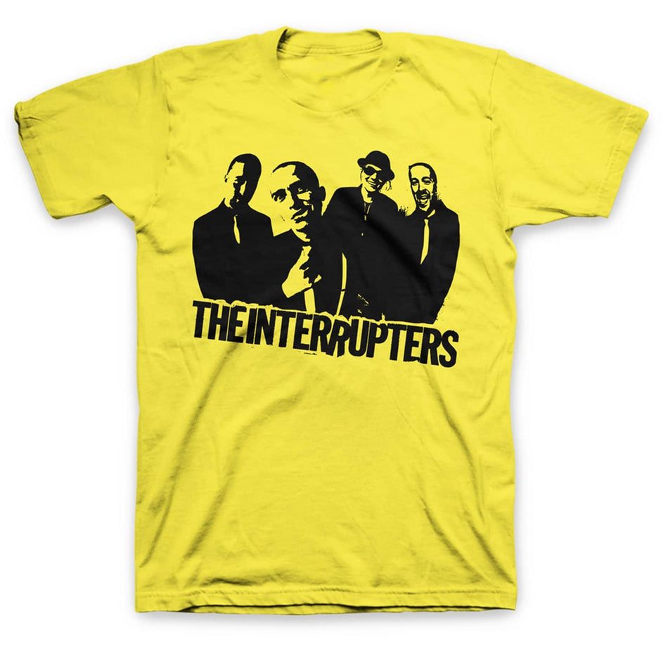 The interrupters - バンドフォトTシャツ (イエロー)