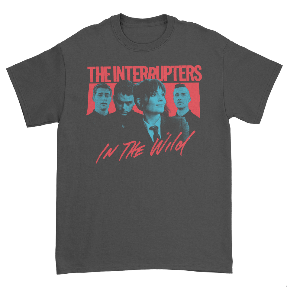 The Interrupters - In The Wild  ポートレートTシャツ (ブラック)