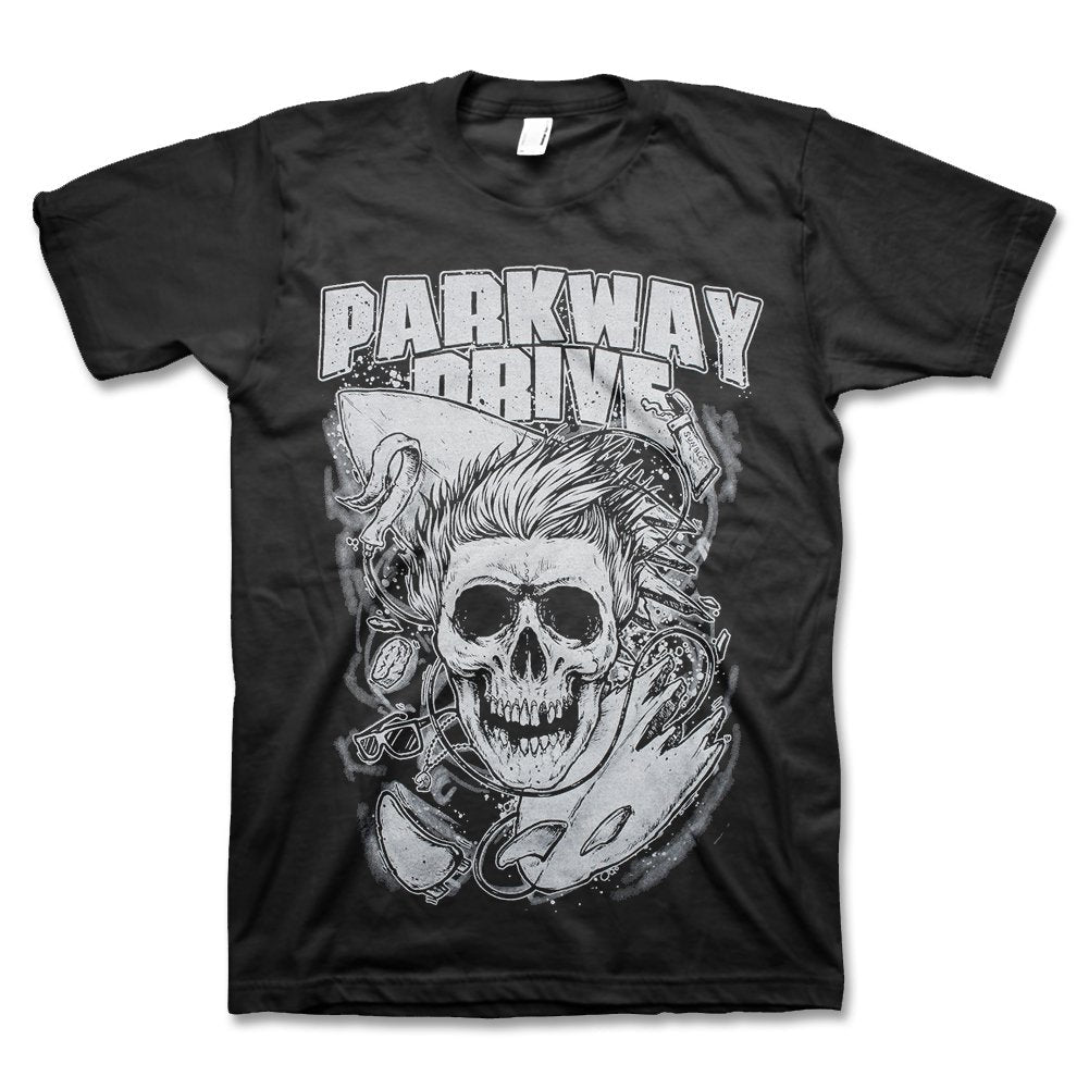 Parkway Drive - Surfer Skull Tシャツ