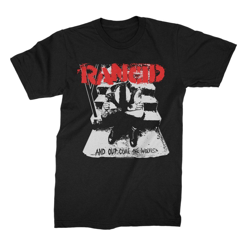 Rancid - And Out Come The Wolves Tシャツ （ブラック）