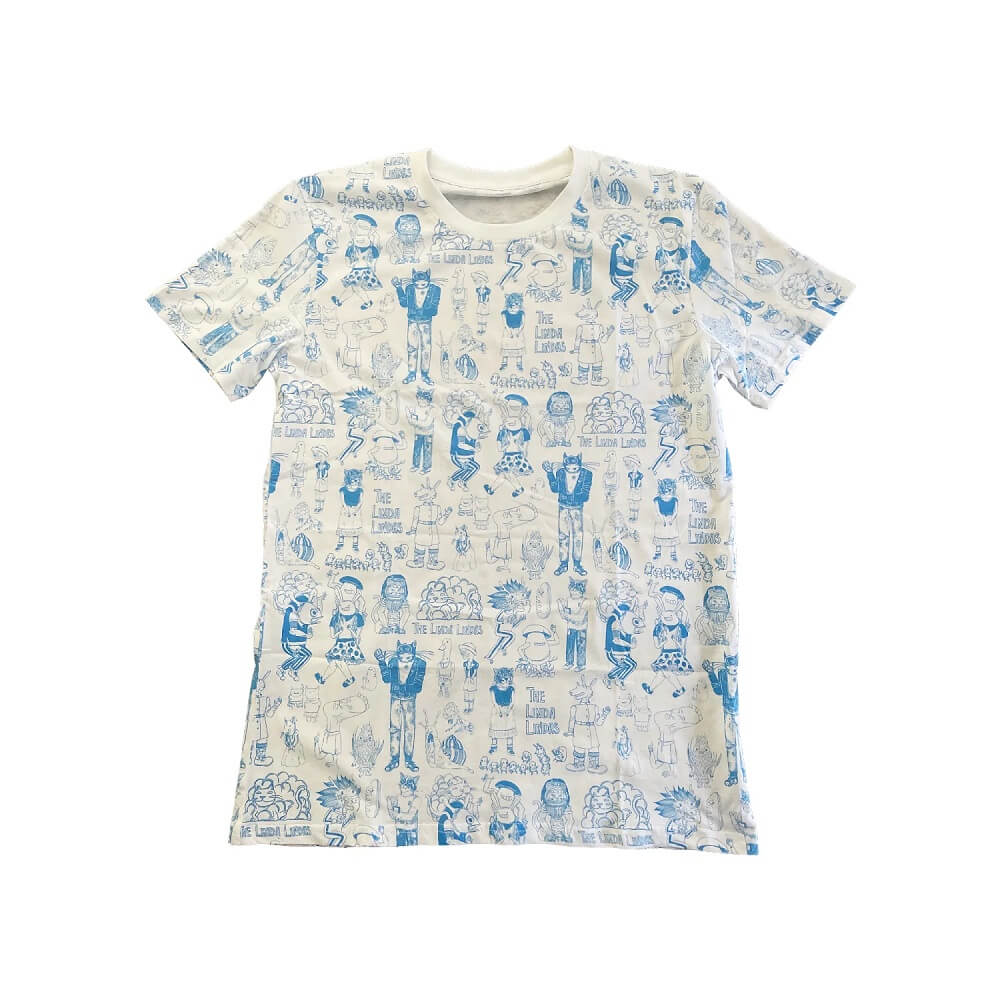 The Linda Lindas (ザ・リンダ・リンダズ) - WHY オールオーバー・プリント・Tシャツ