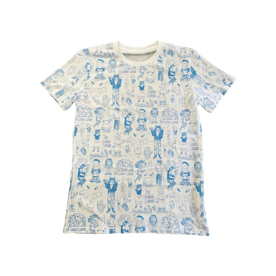 The Linda Lindas (ザ・リンダ・リンダズ) - WHY オールオーバー・プリント・Tシャツ